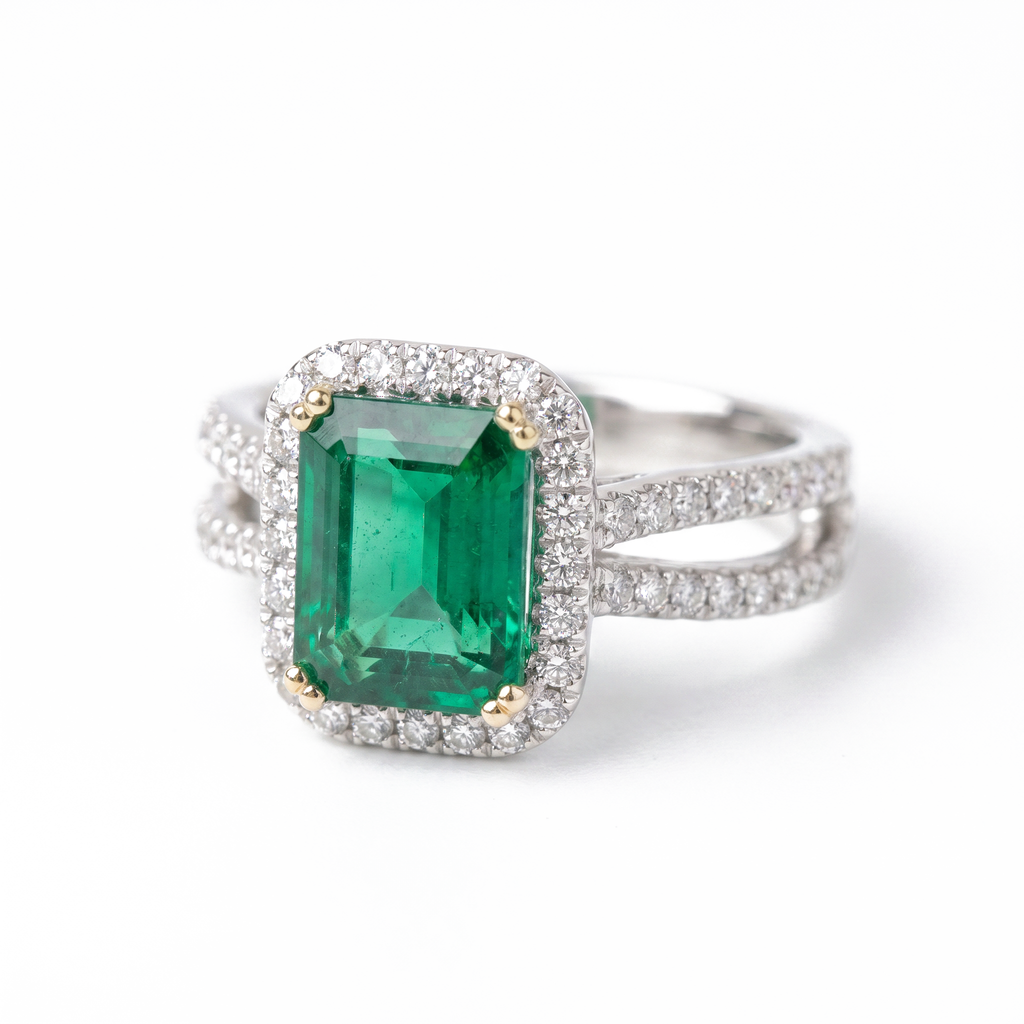 Emerald Cut Statement Ring