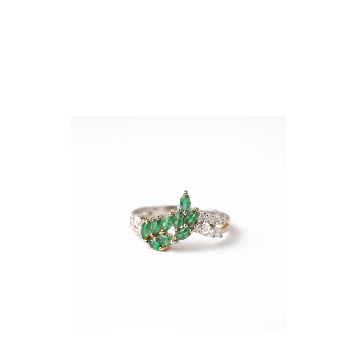 Emerald Vine Ring