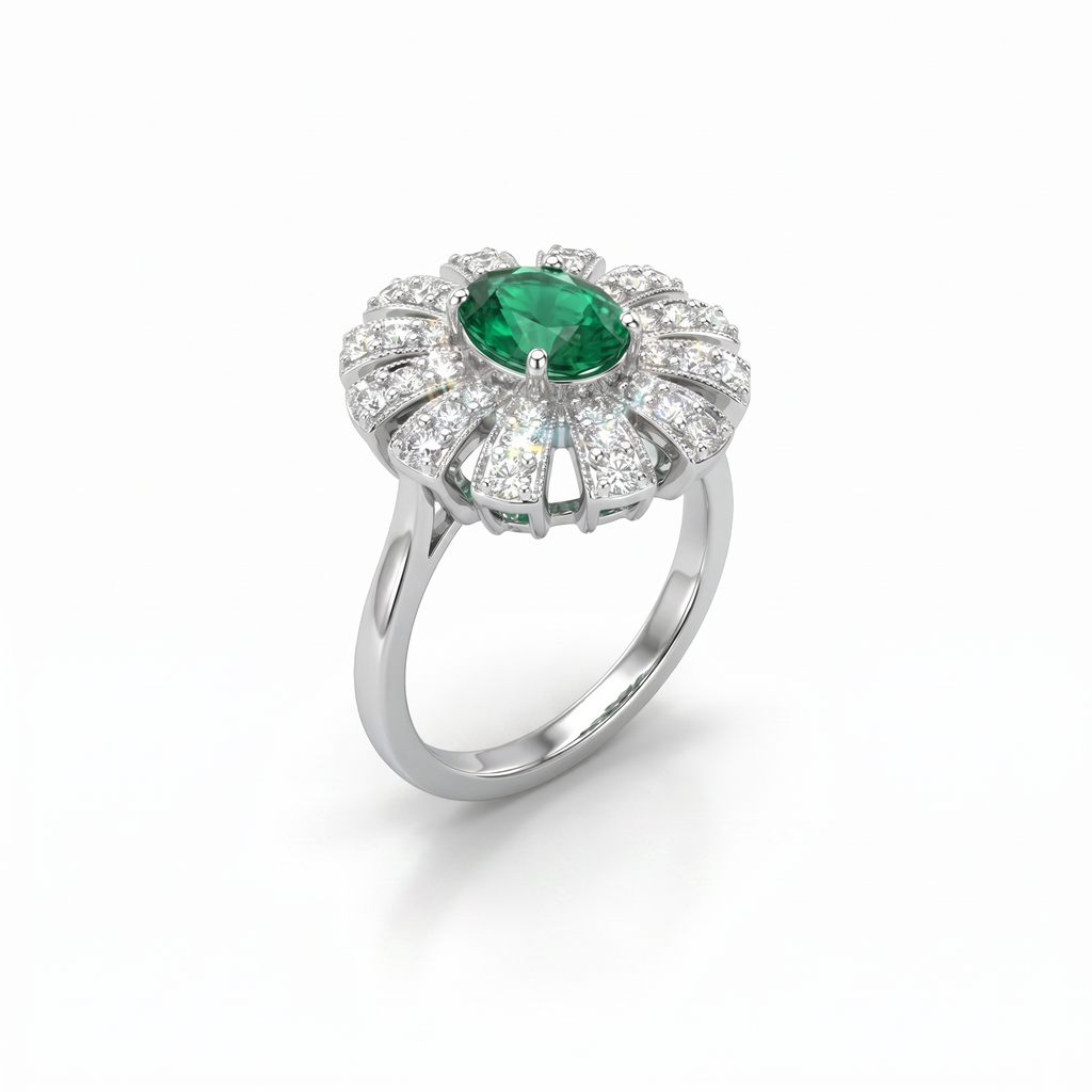 Esme Floral Ring