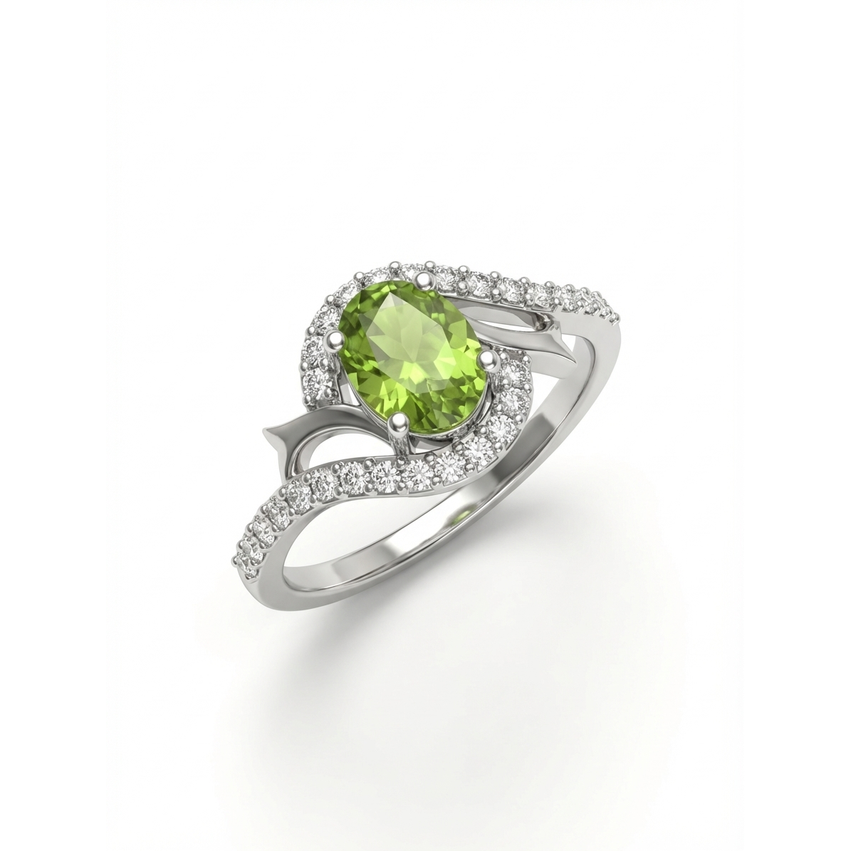 Ivy Peridot Ring