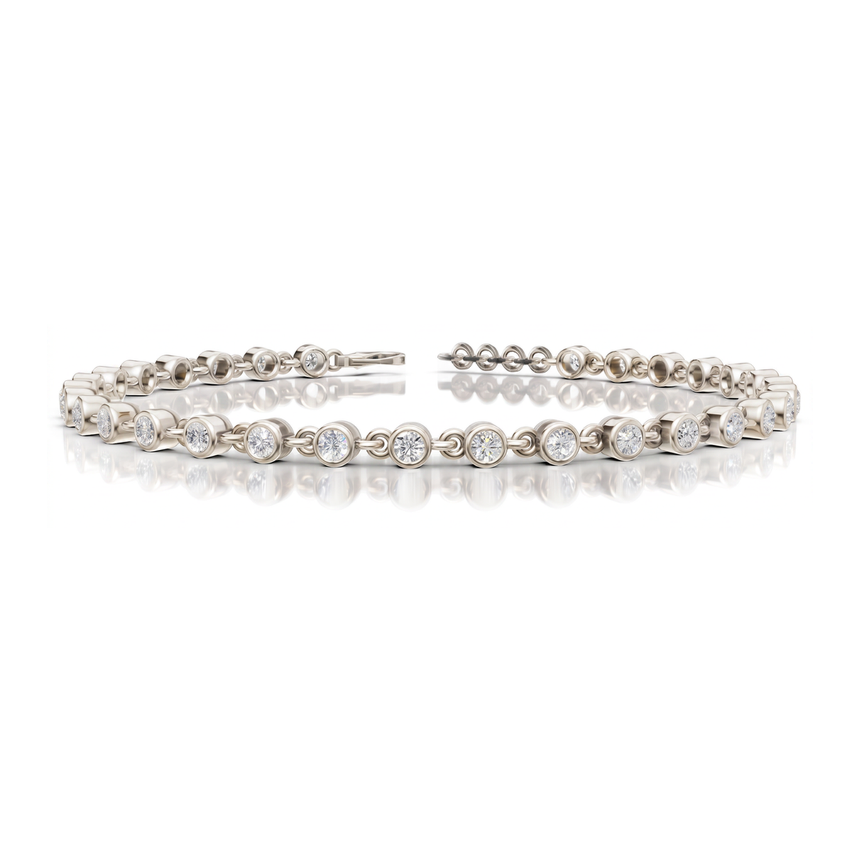 Gold Tennis Bracelet