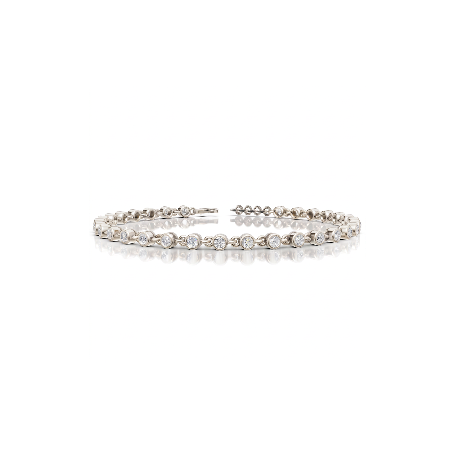 Gold Tennis Bracelet