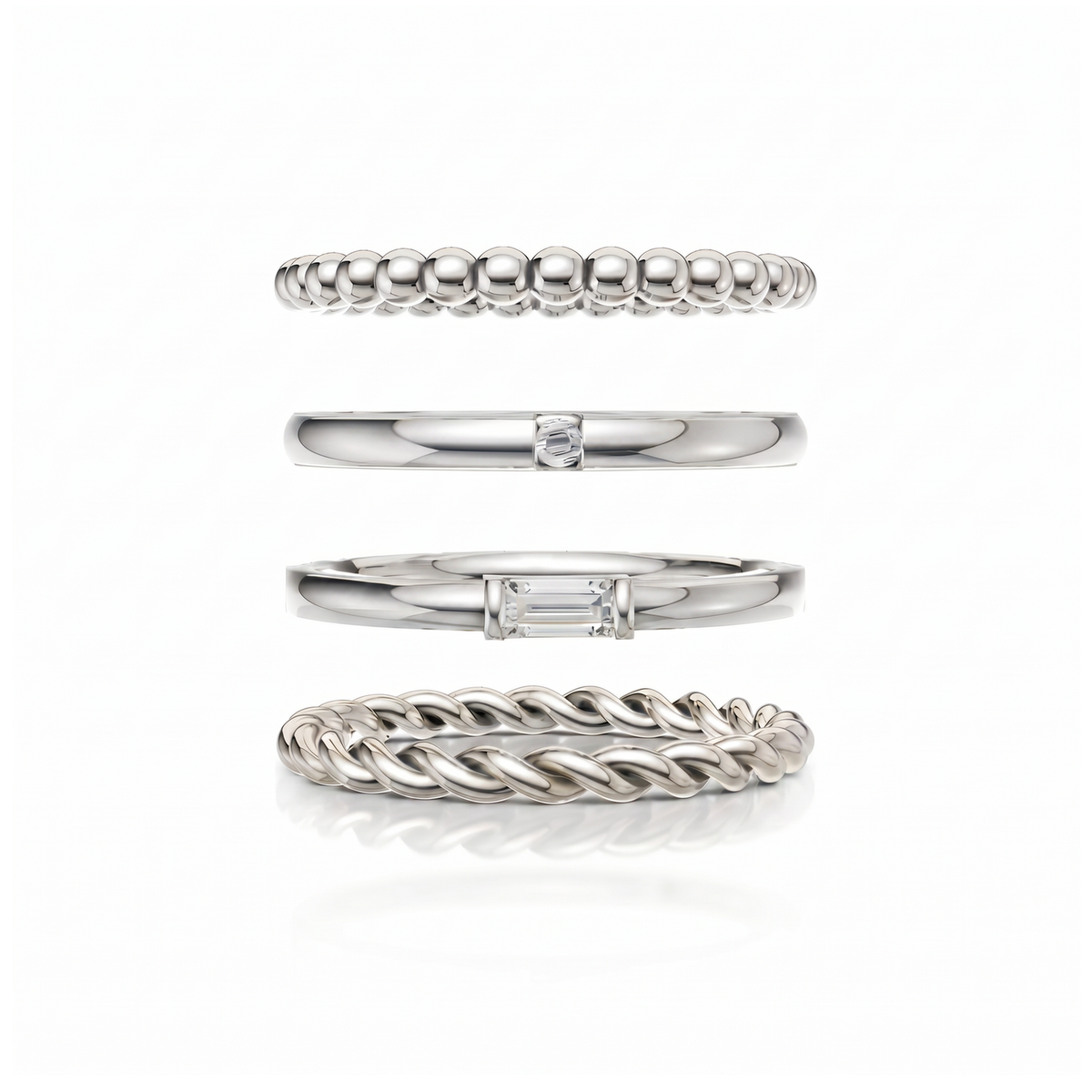 Infinity Ring Stack