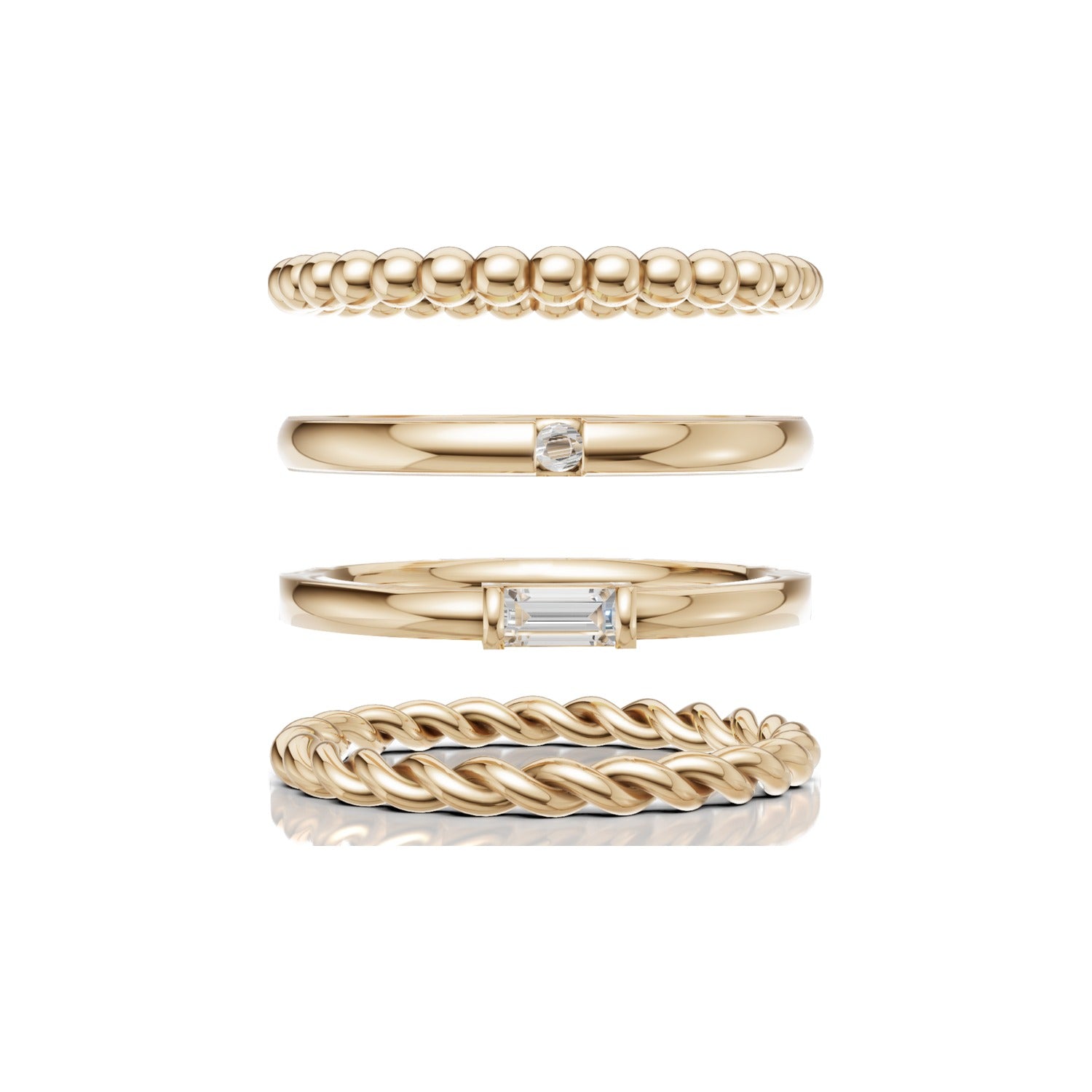 Infinity Ring Stack