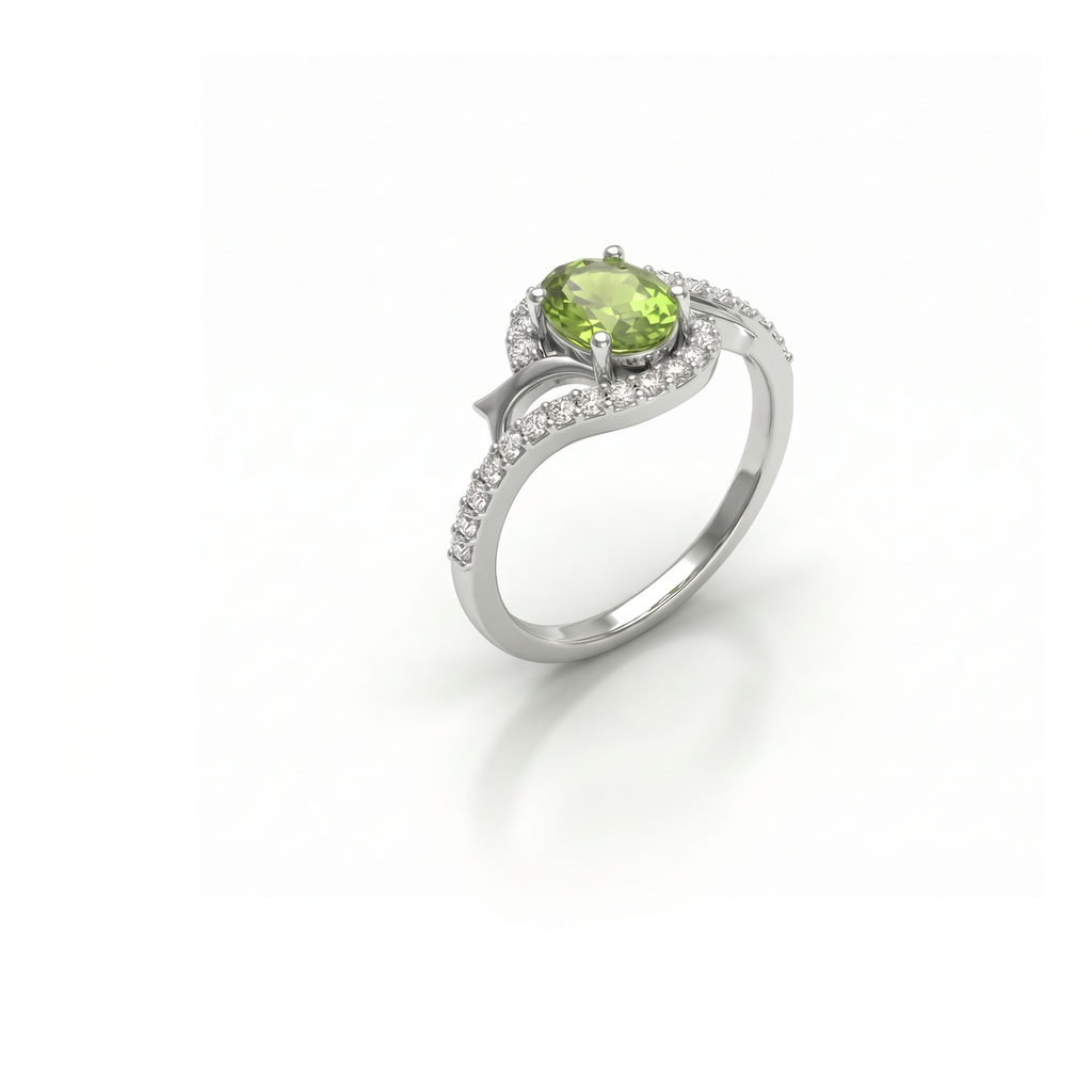 Ivy Peridot Ring