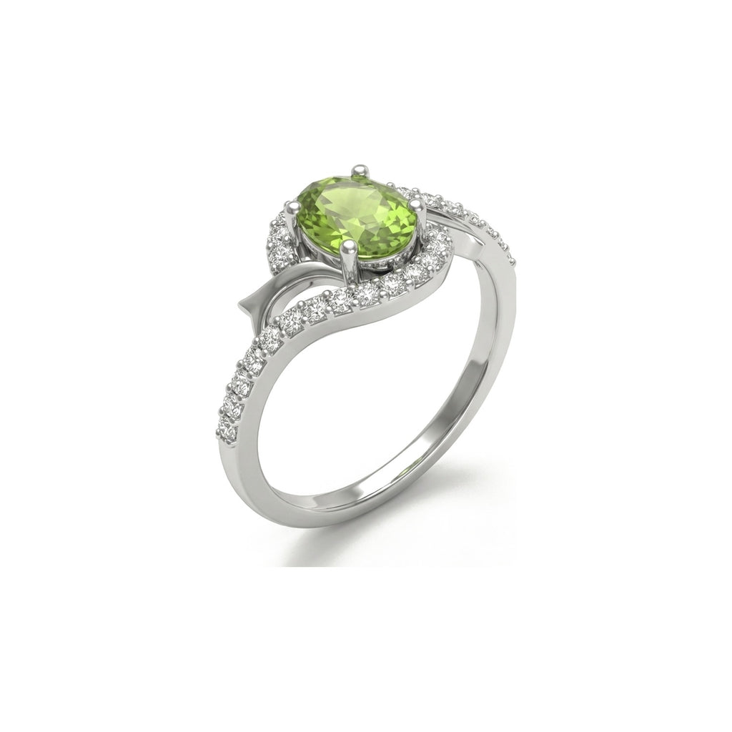 Ivy Peridot Ring