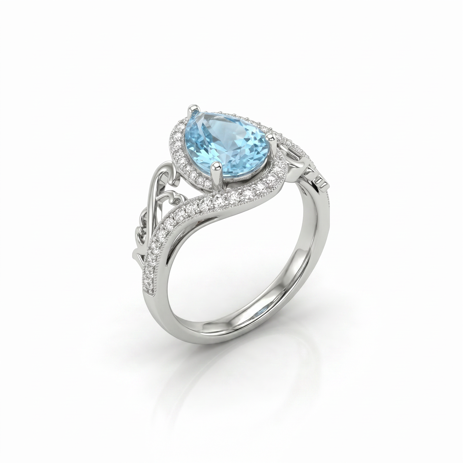 Liana Pear Ring