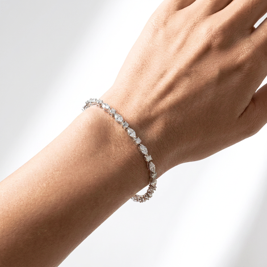 Marquise Muse Tennis Bracelet