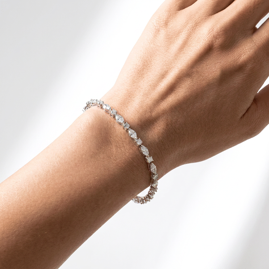Marquise Muse Tennis Bracelet