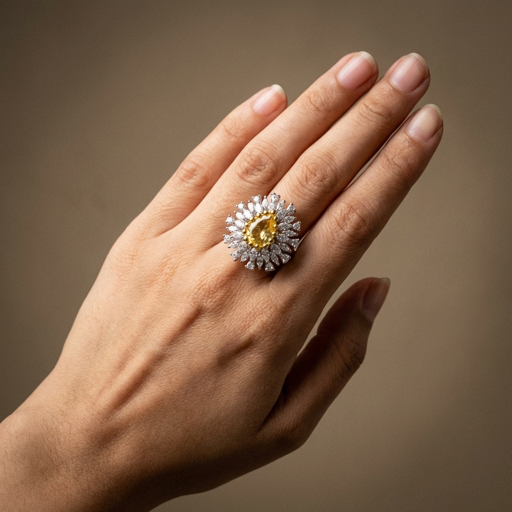 Solara Sapphire Ring