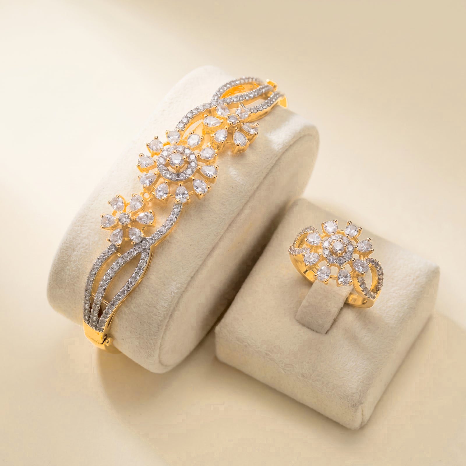 Pavé Bloom Set