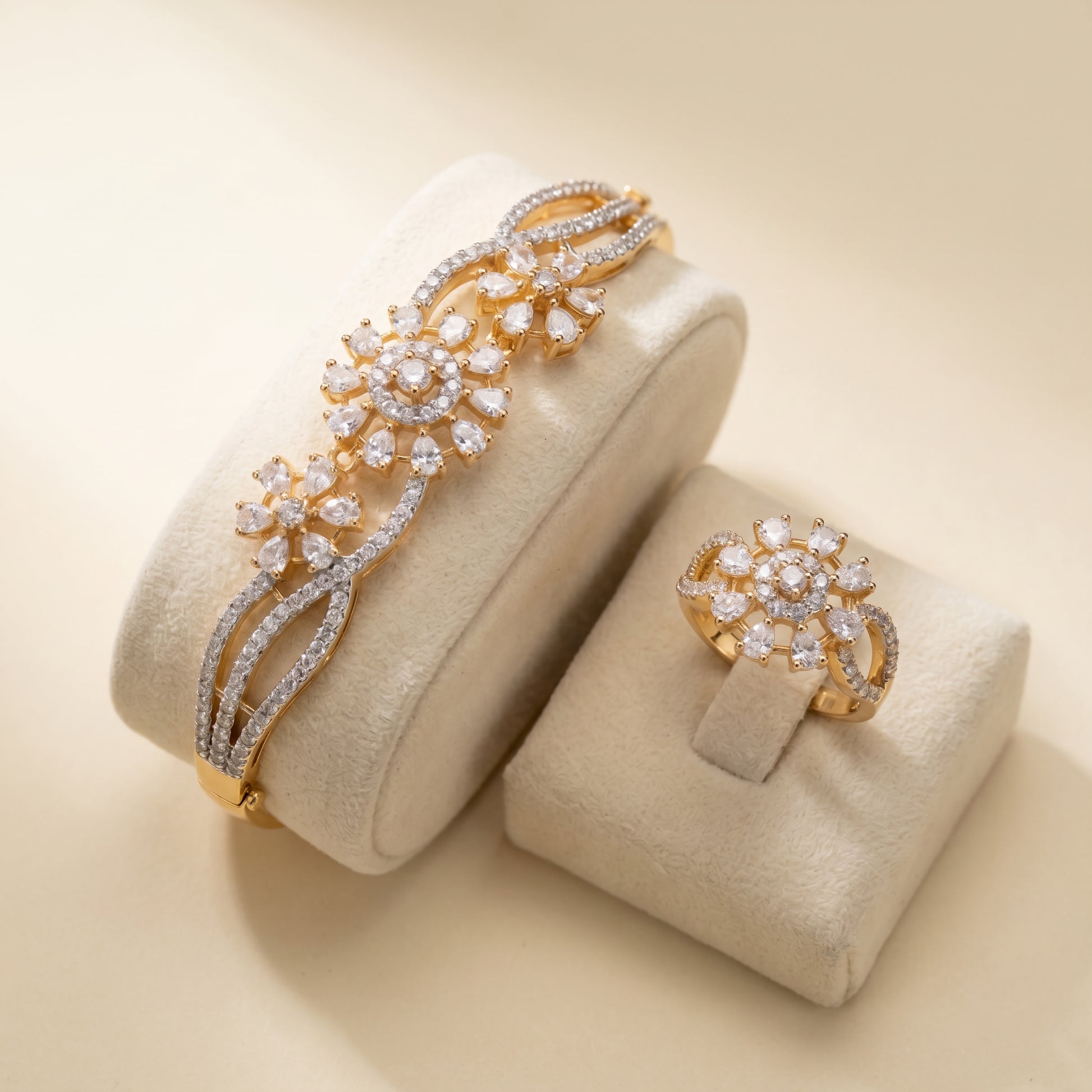 Pavé Bloom Set