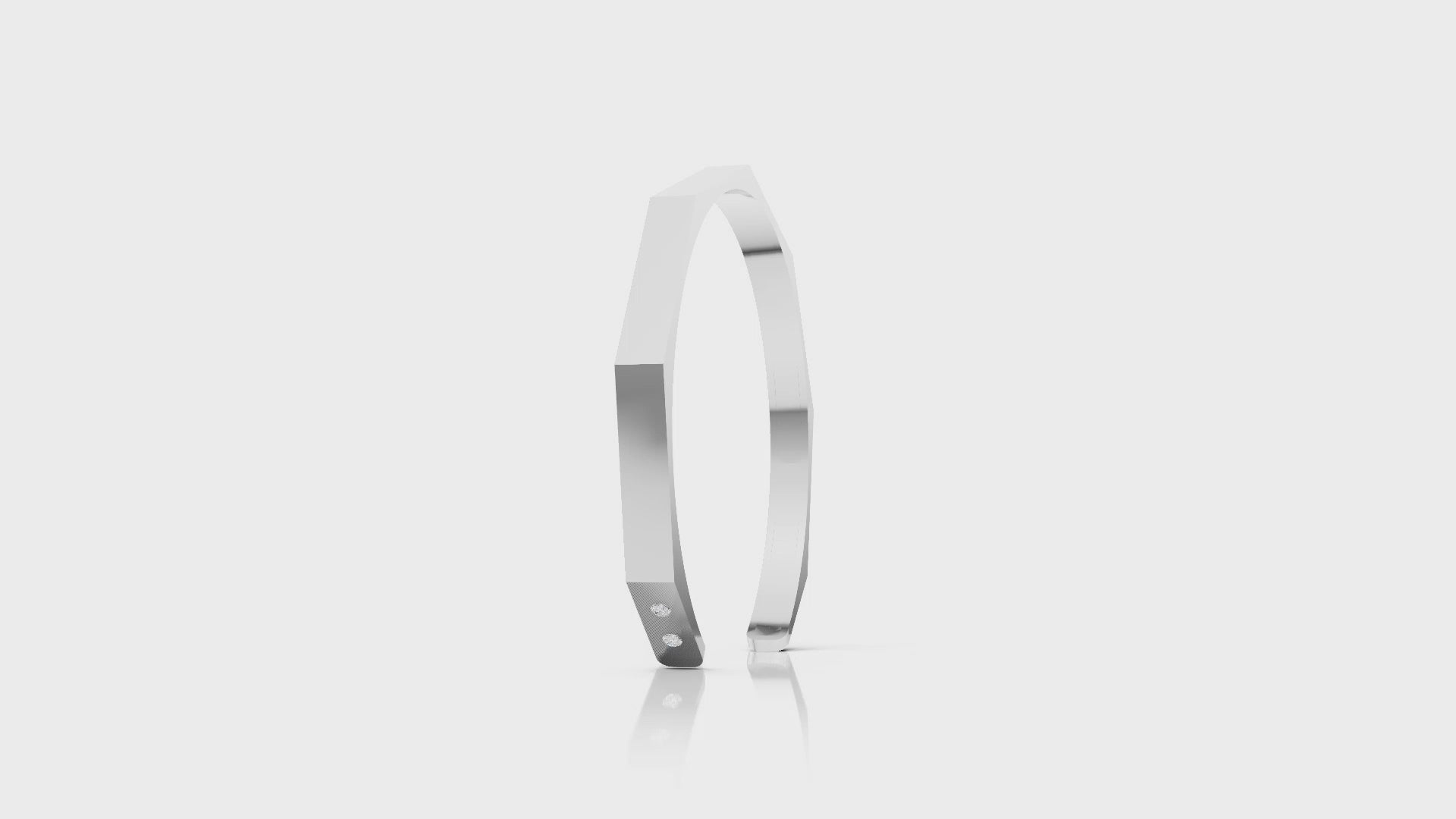 Zobi - Men's Silver Cuff