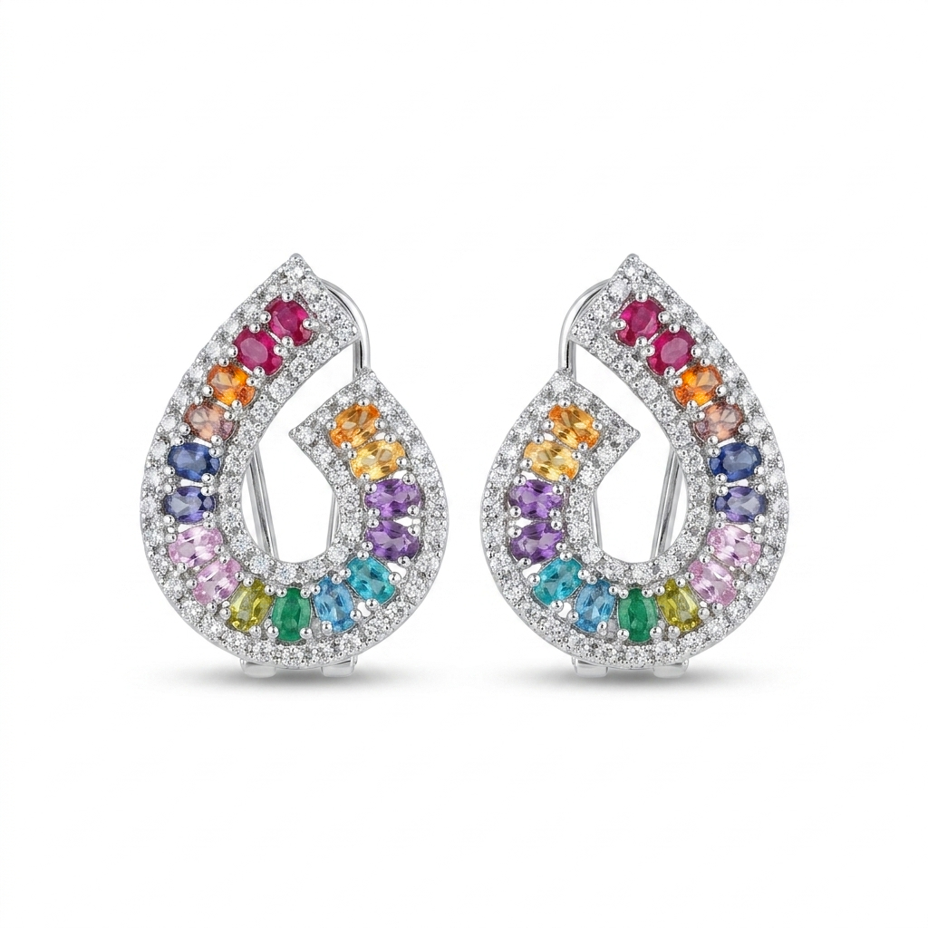 Rainbow Studs