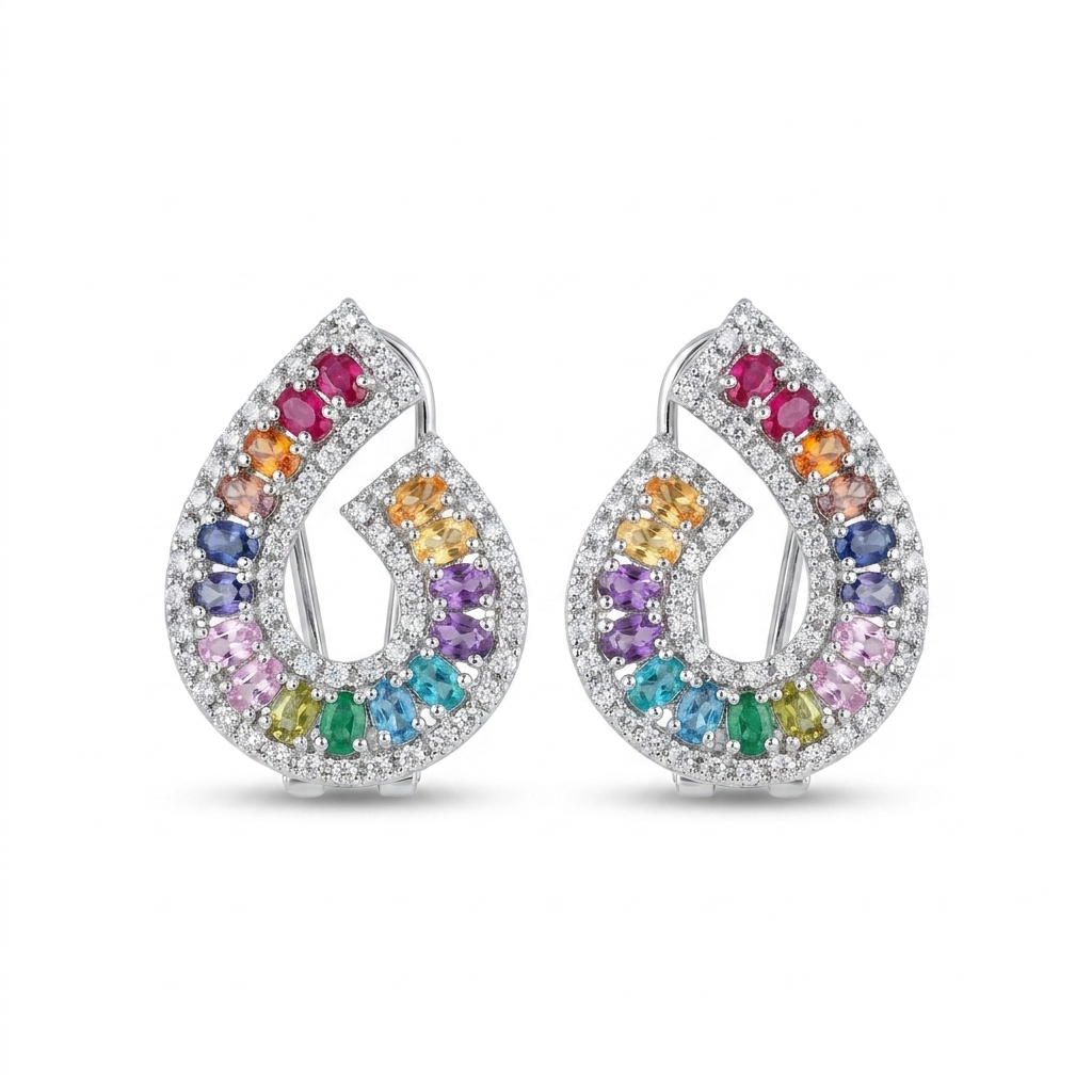 Rainbow Studs