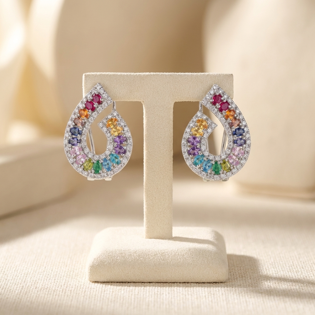 Rainbow Studs