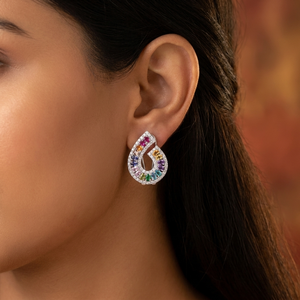 Rainbow Studs