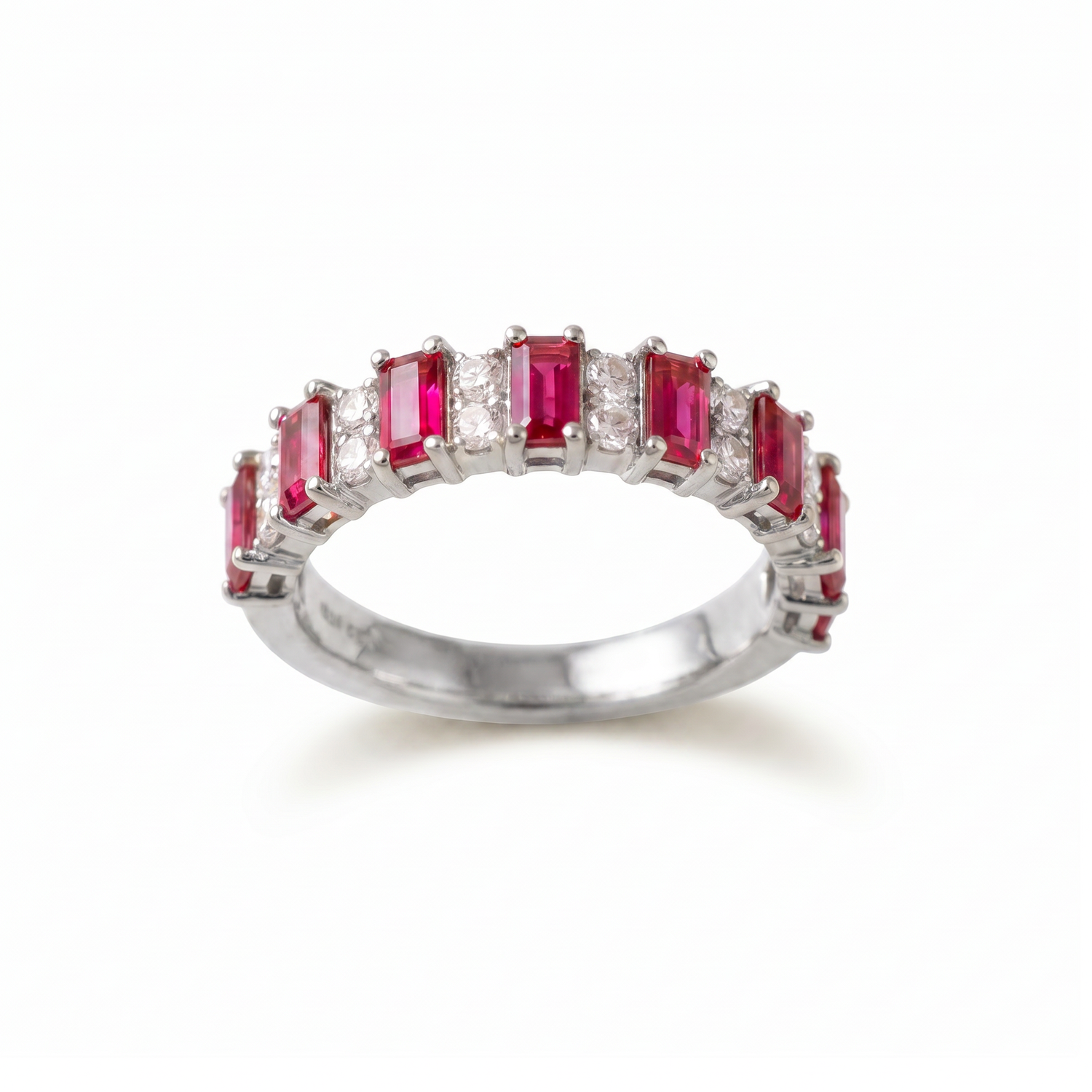 Ruby Baguette Ring