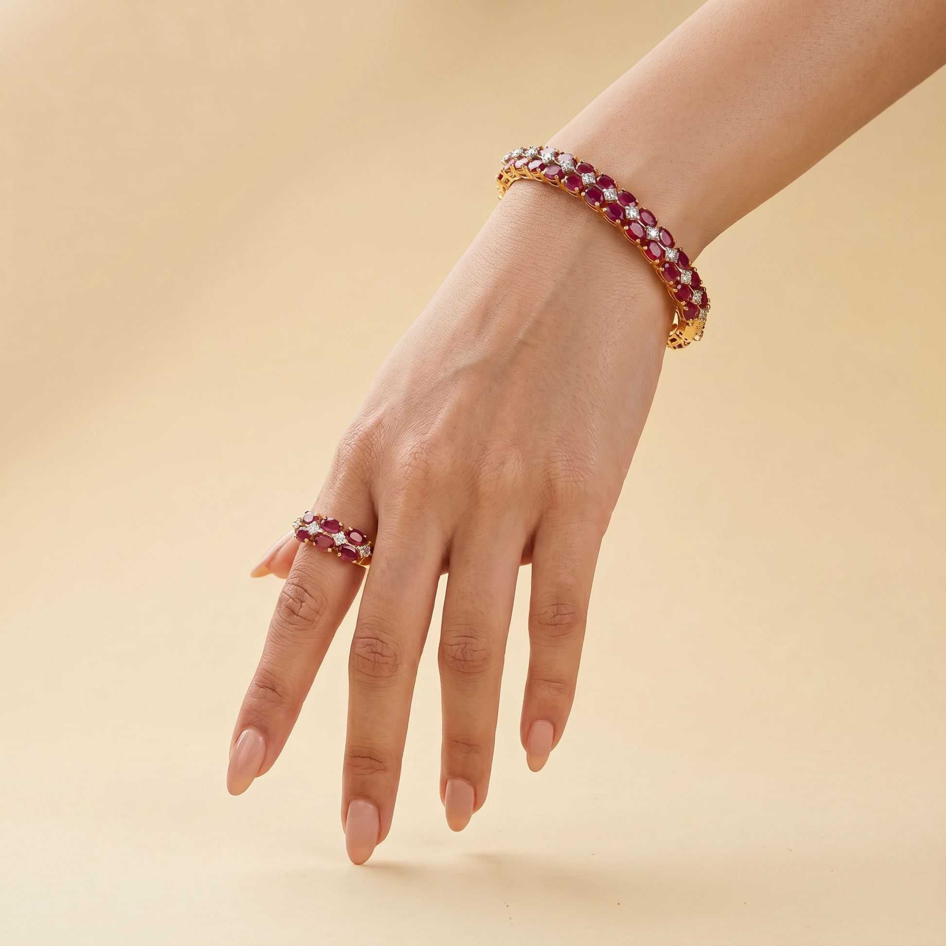 Ruby Mosaic Set