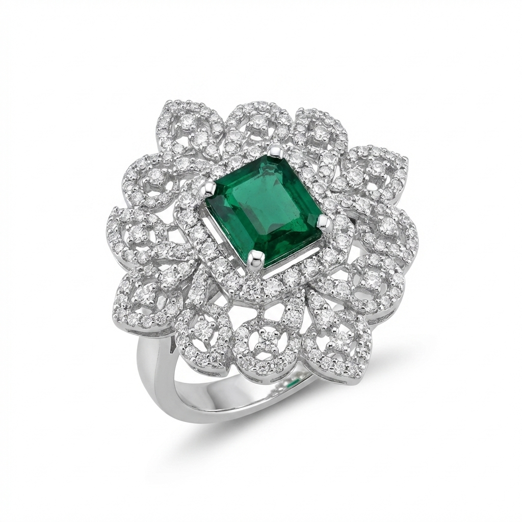 Isadora Filigree Cocktail Ring