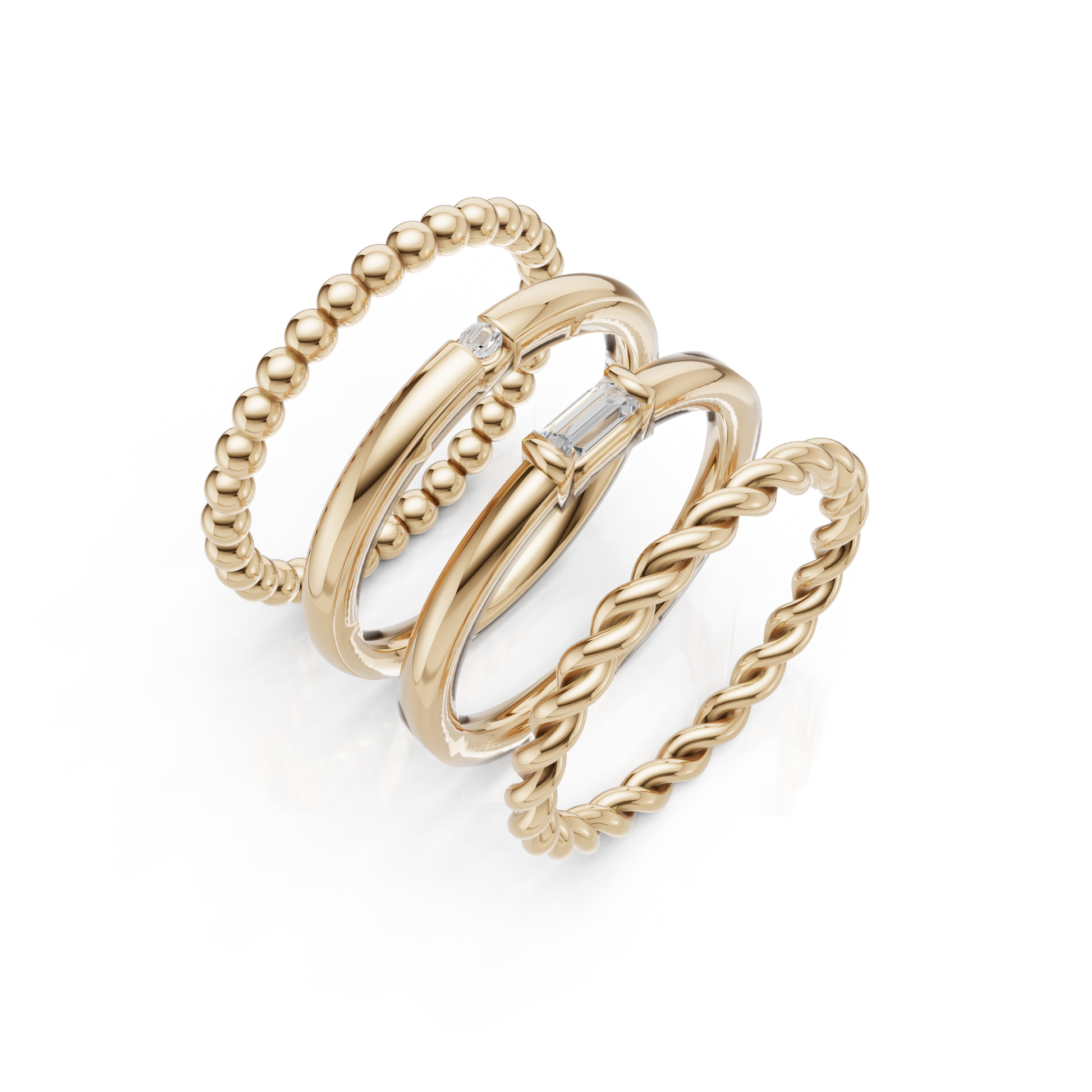 Infinity Ring Stack
