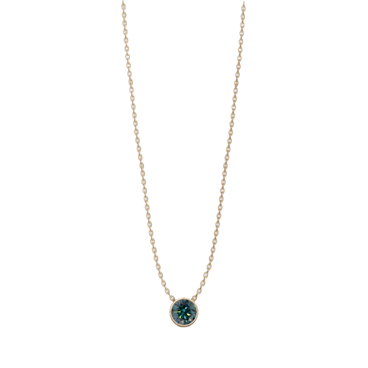 Birthstone Bezel Pendant
