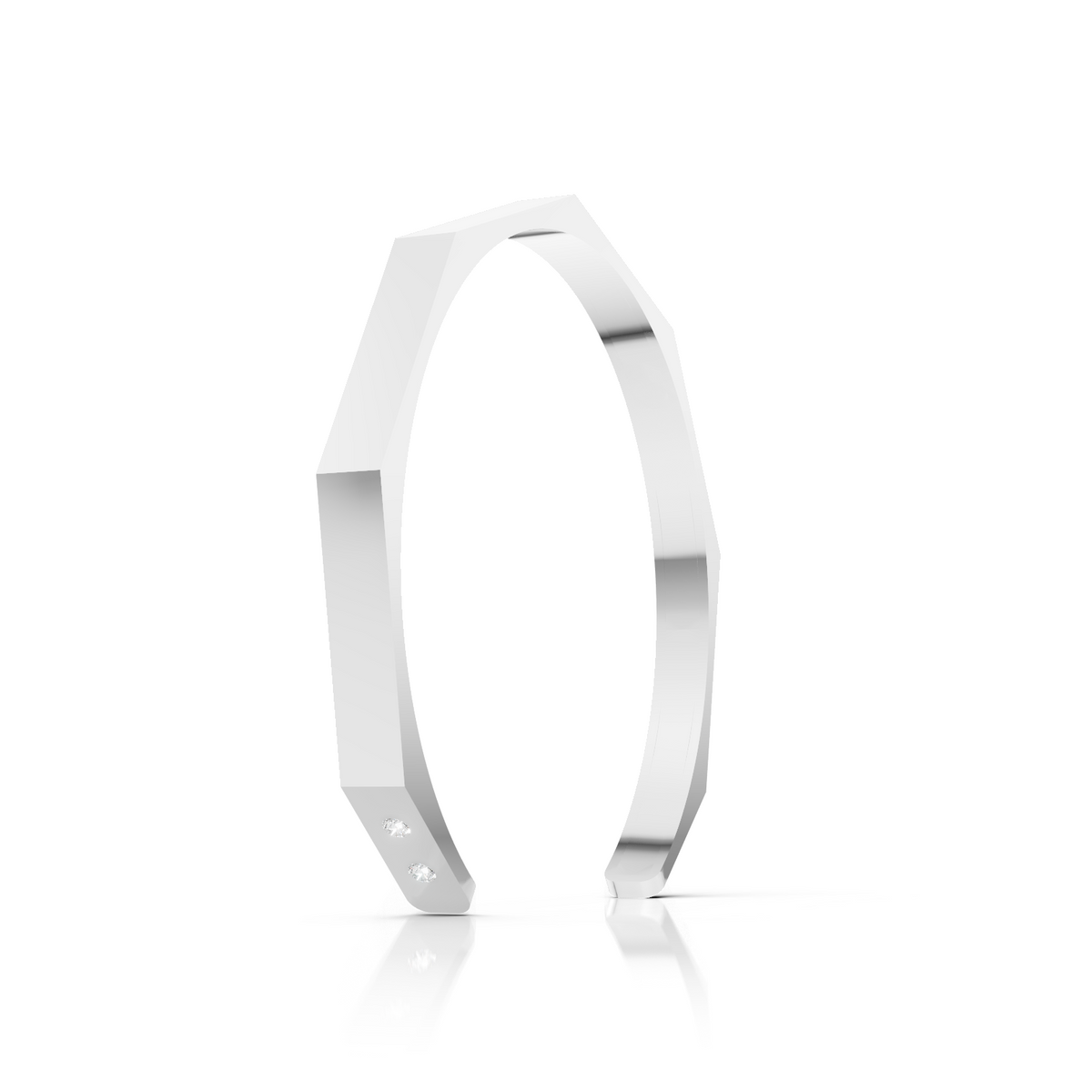 Zobi - Men's Silver Cuff