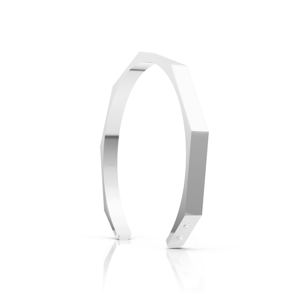 Zobi - Men's Silver Cuff