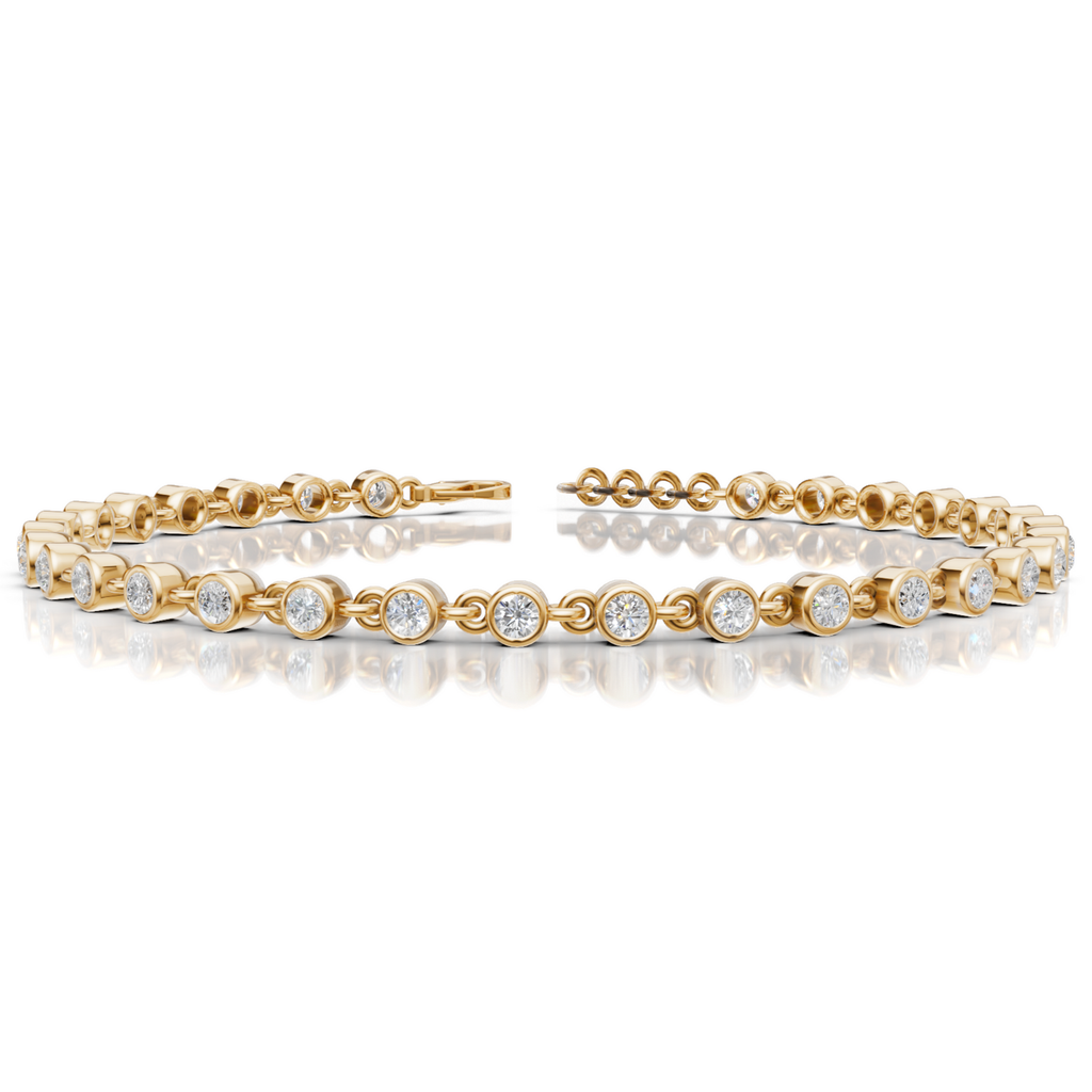 Gold Tennis Bracelet