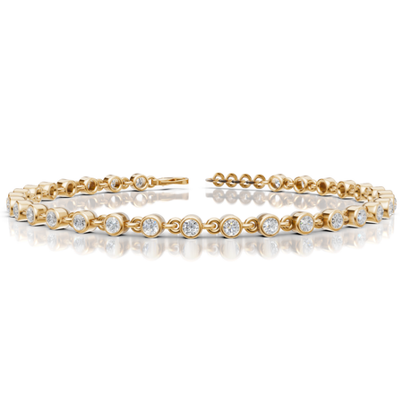 Gold Tennis Bracelet