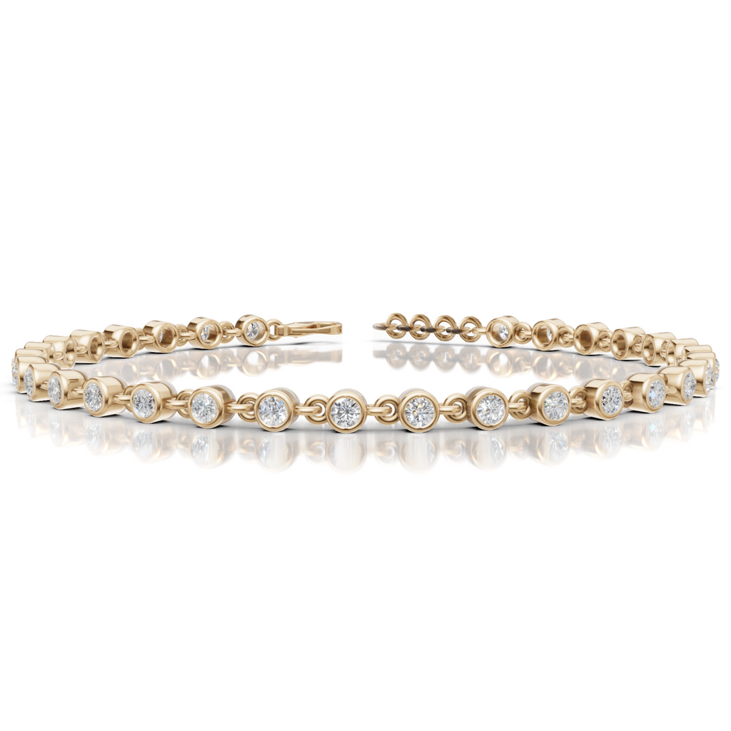 Gold Tennis Bracelet
