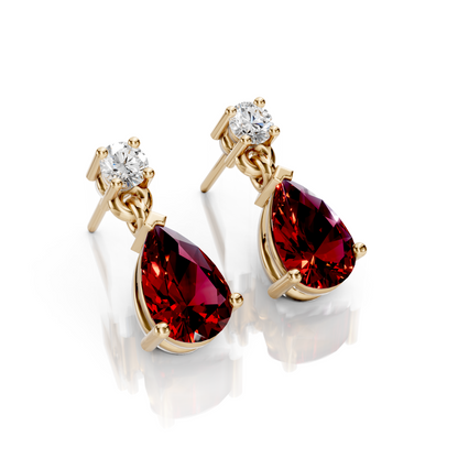 July Birthstone Earrings