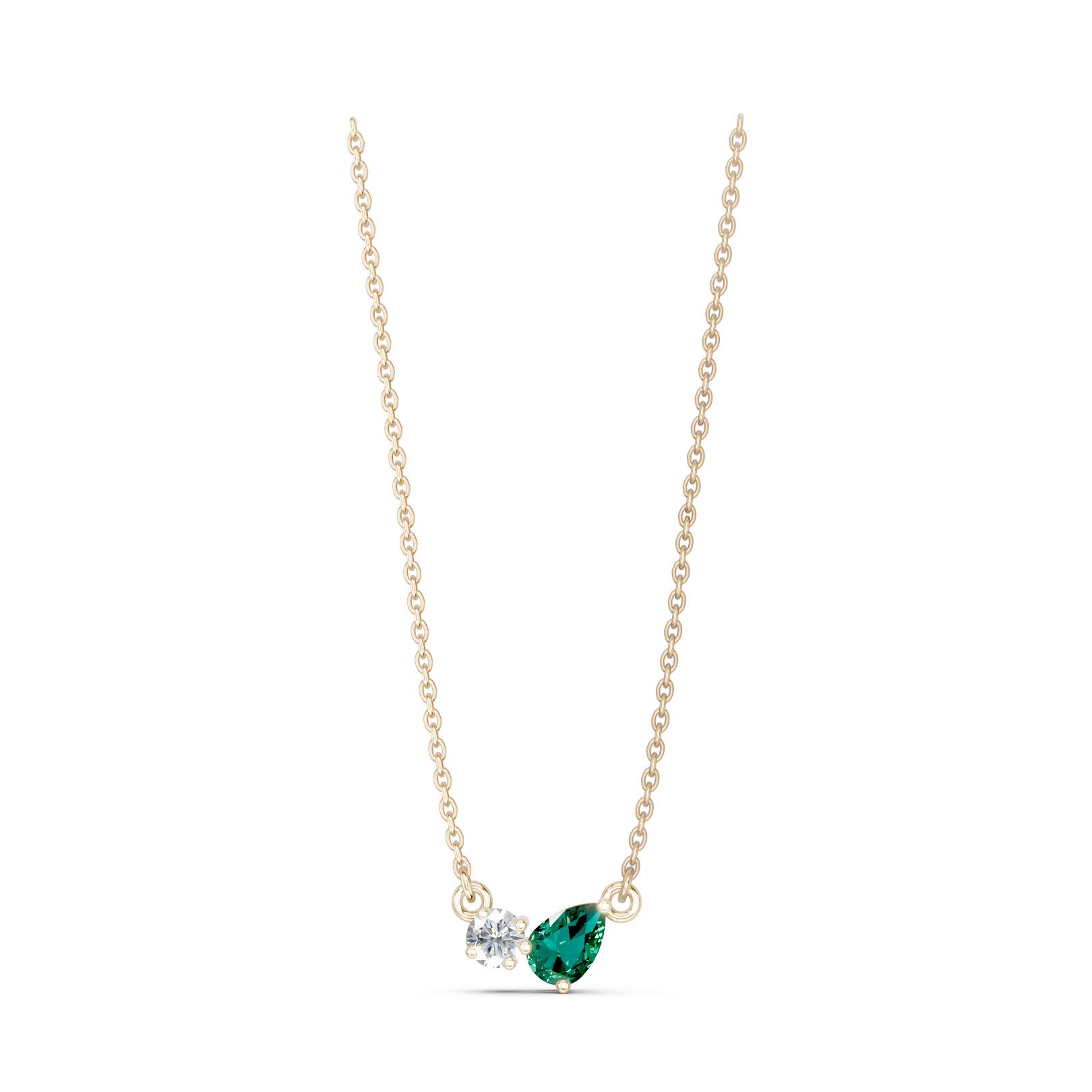 Birthstone Duo Pendant