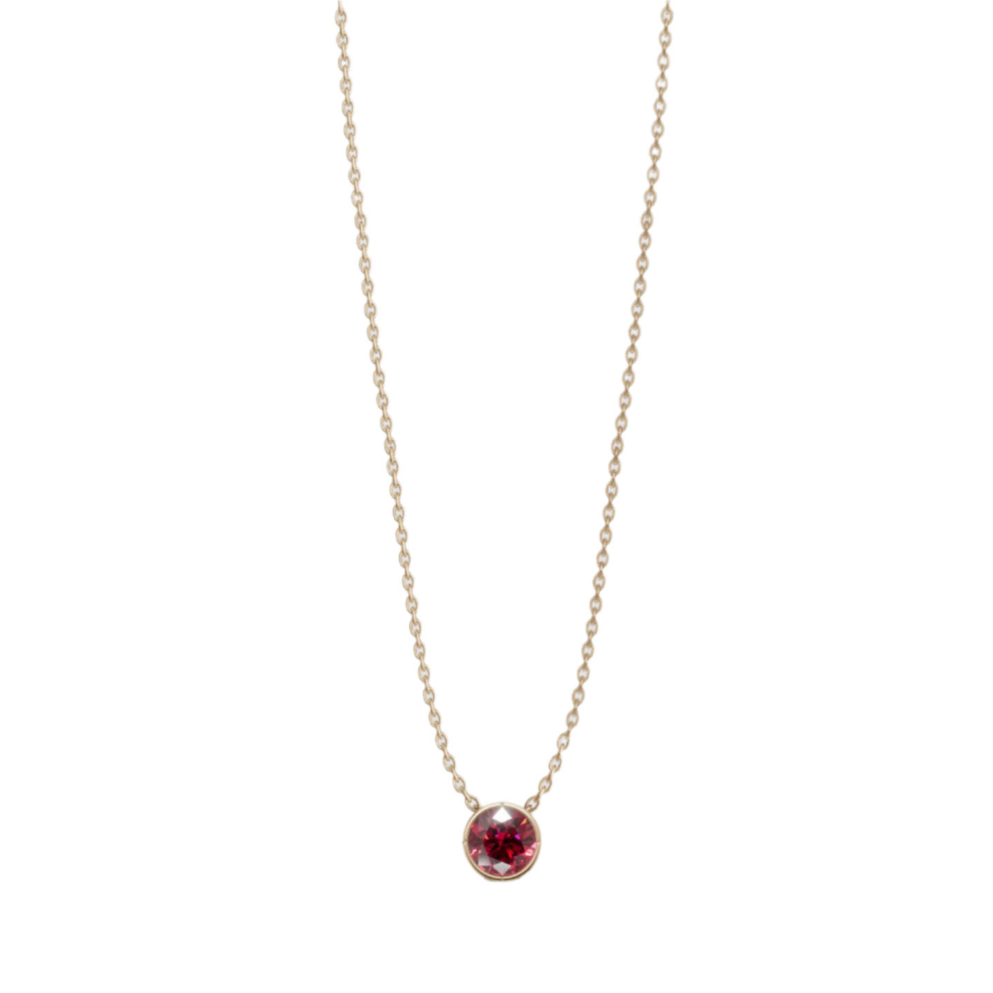 Birthstone Bezel Pendant