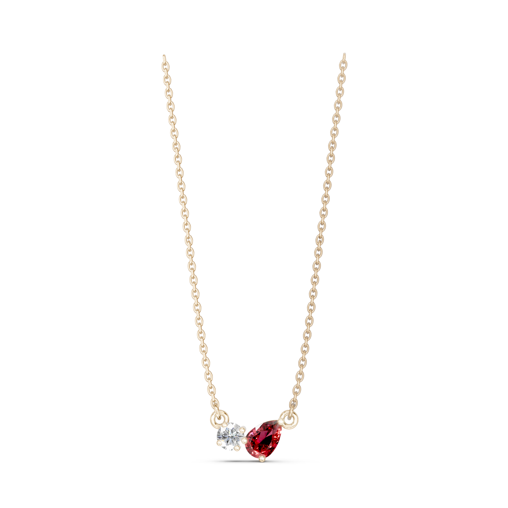 Birthstone Duo Pendant