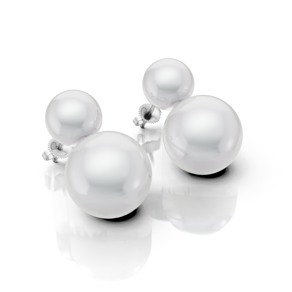 Pearl Duo Studs