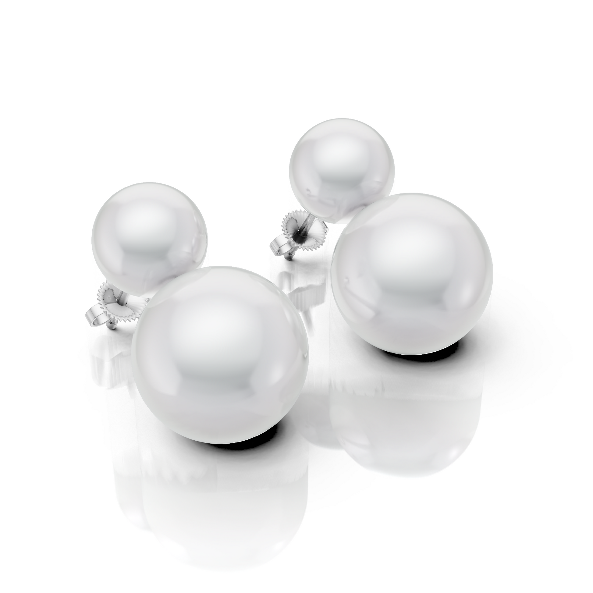 Pearl Duo Studs