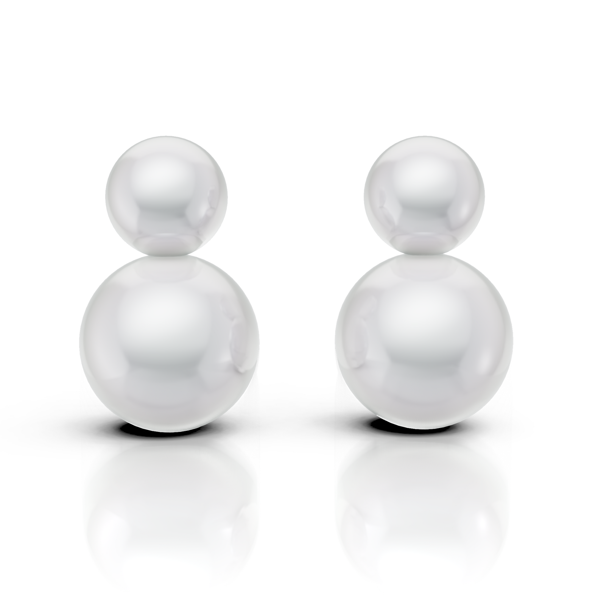 Pearl Duo Studs