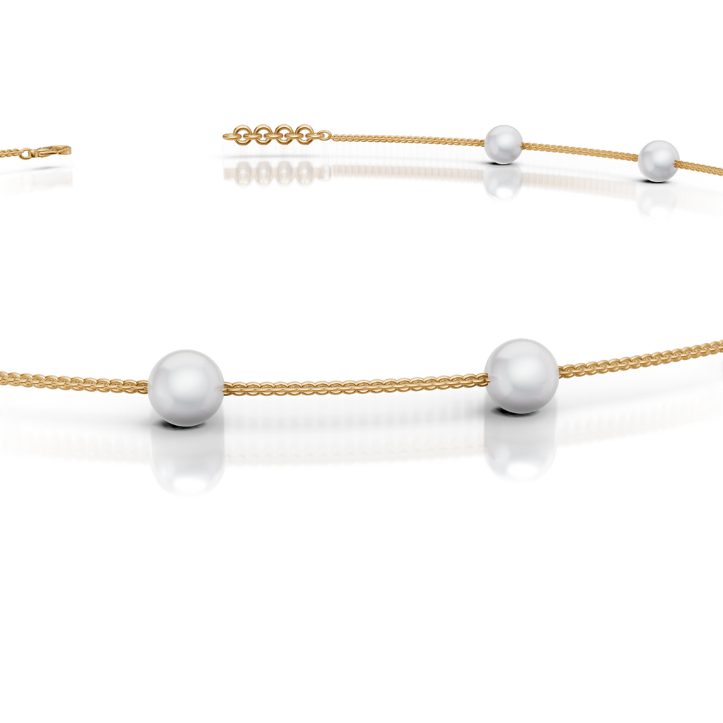 Chain Pearl Choker