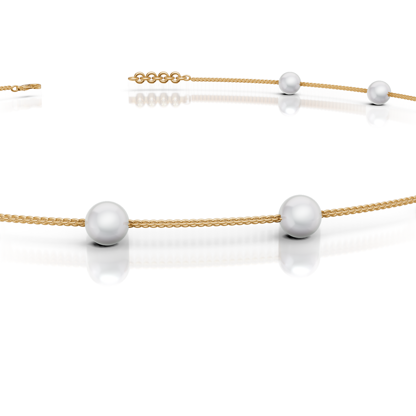Chain Pearl Choker