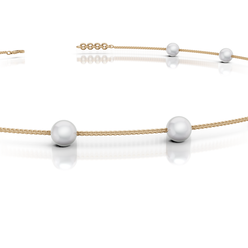 Chain Pearl Choker