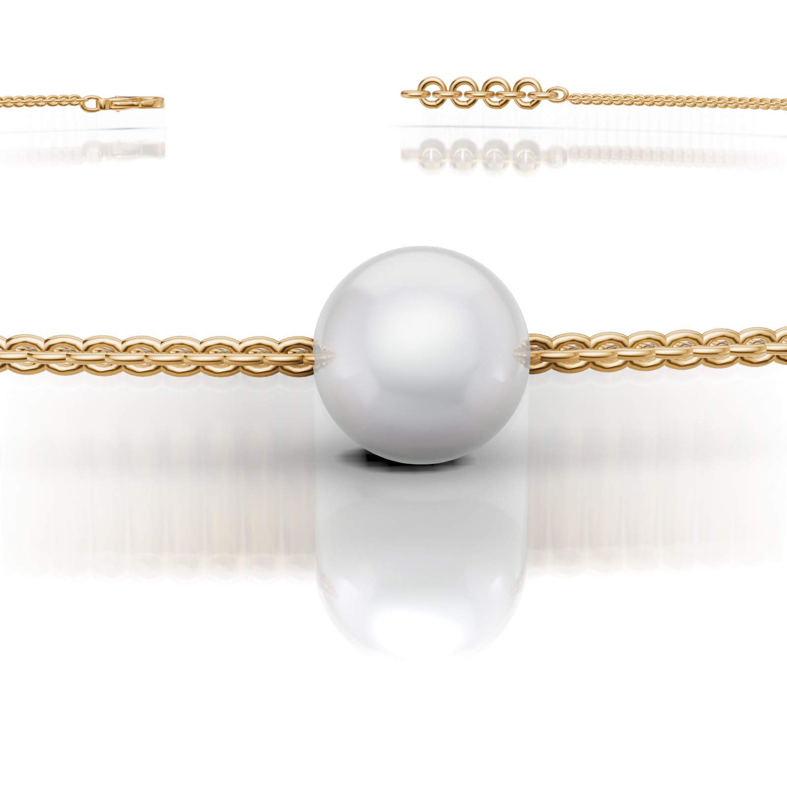 Chain Pearl Choker