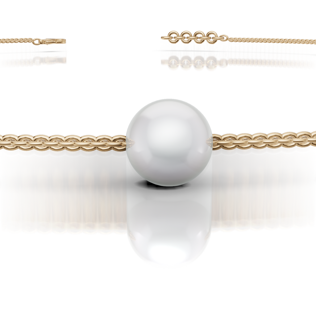 Chain Pearl Choker