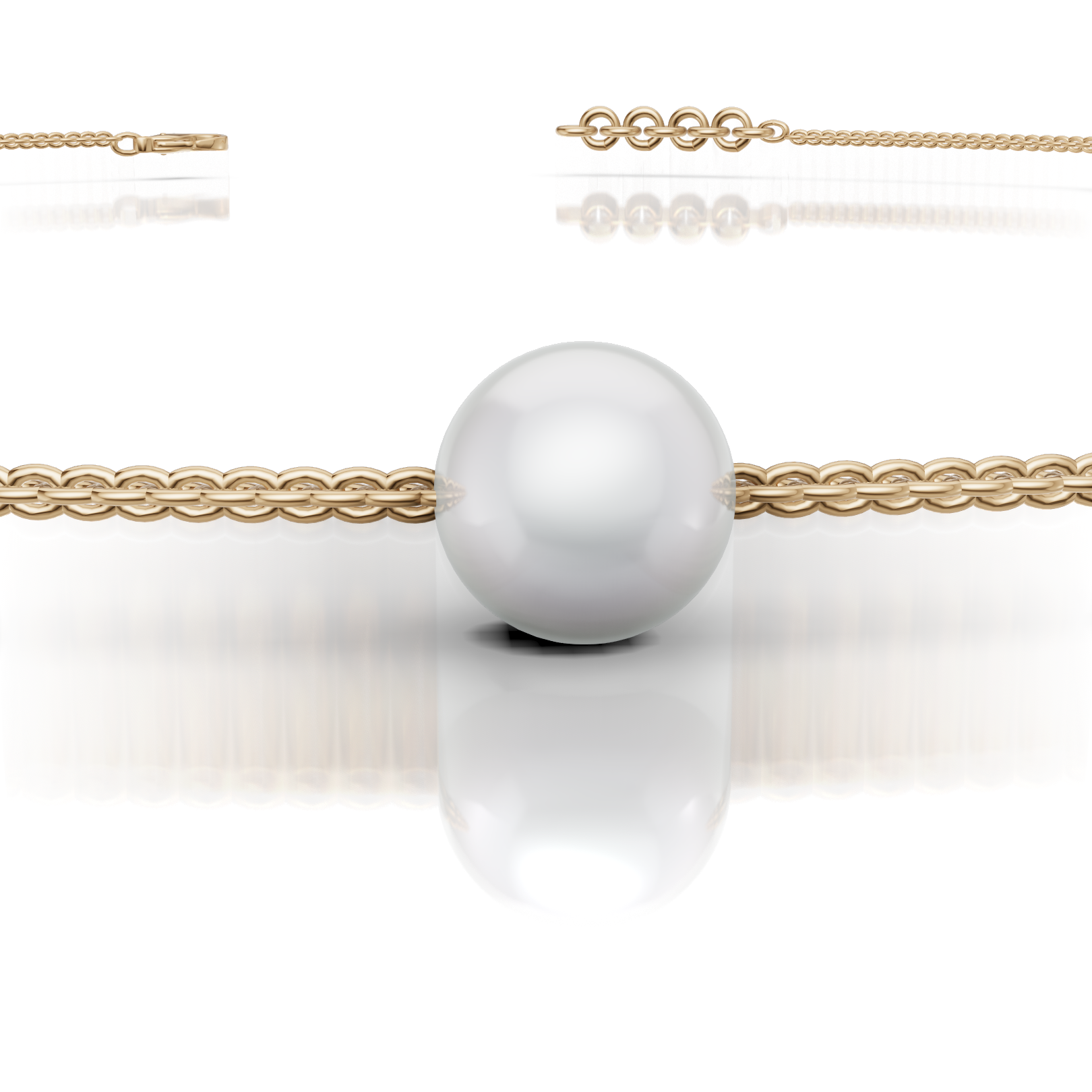 Chain Pearl Choker