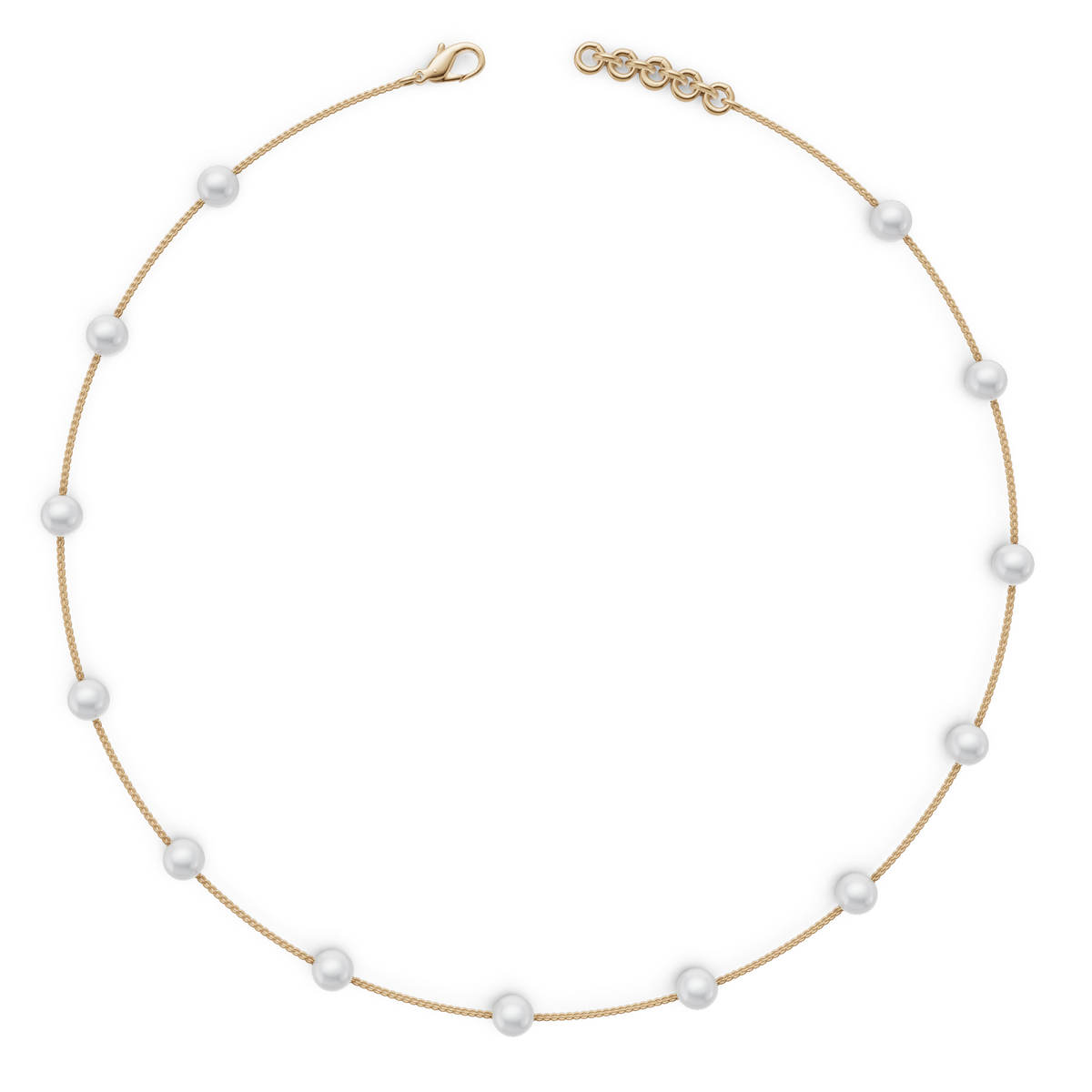 Chain Pearl Choker