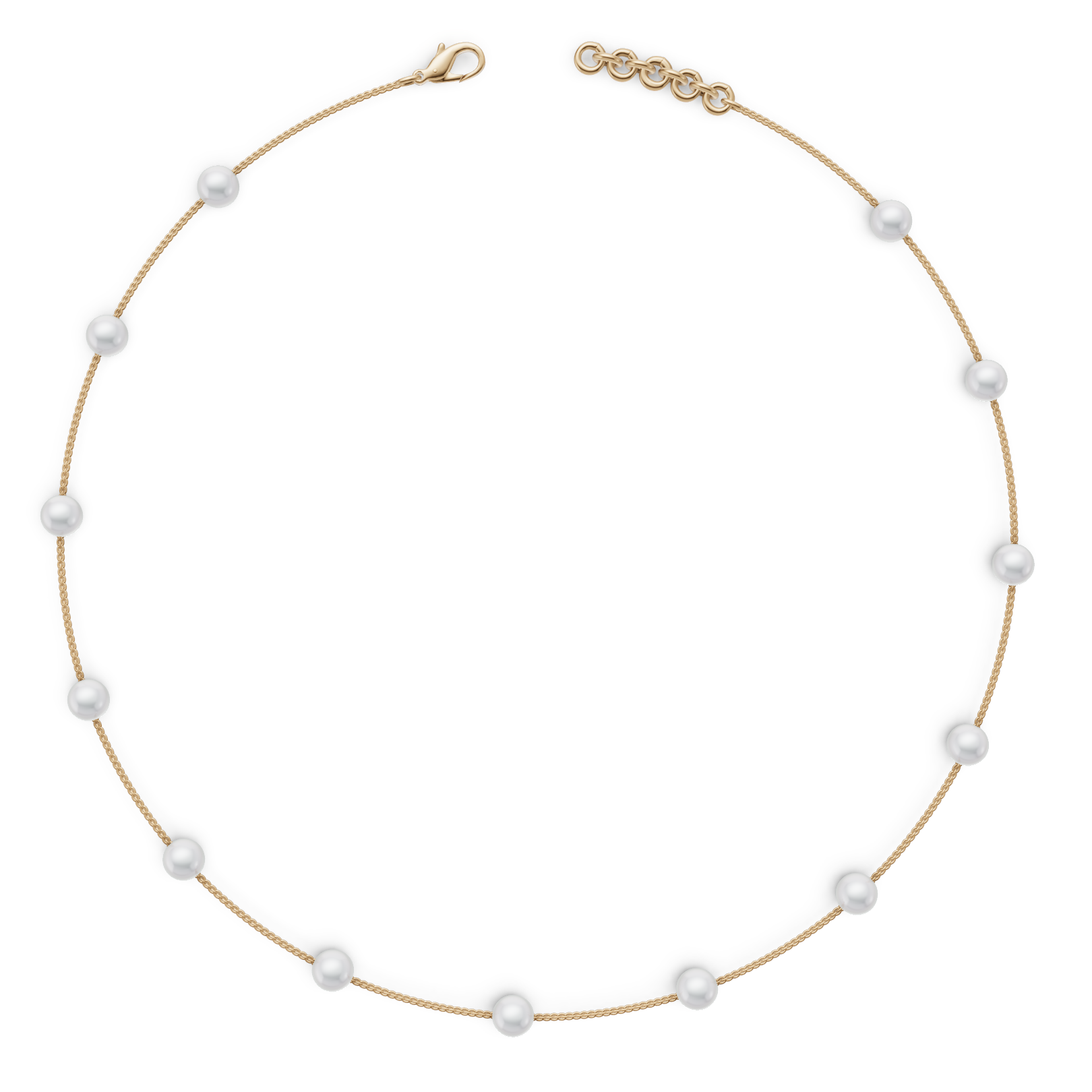 Chain Pearl Choker