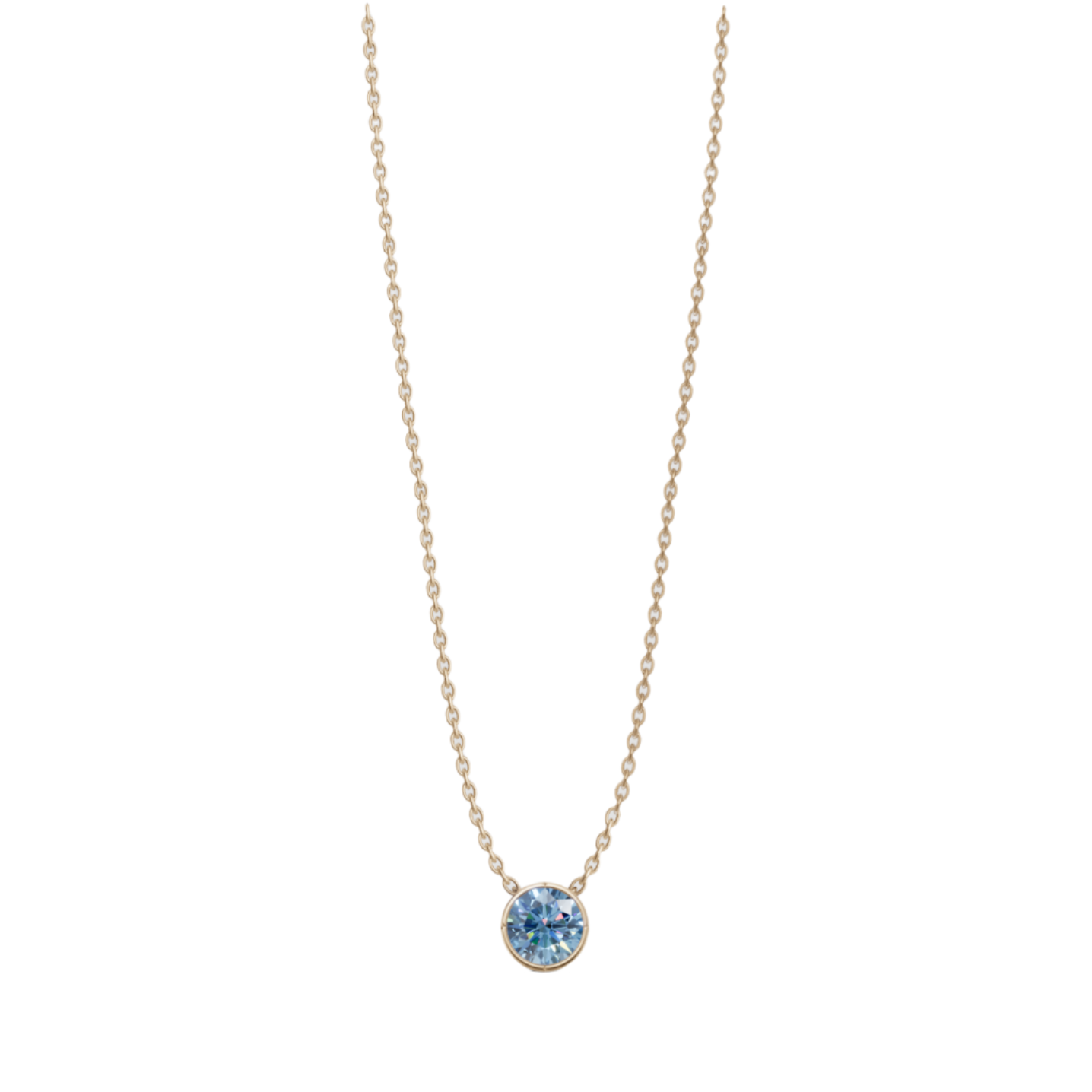 Birthstone Bezel Pendant