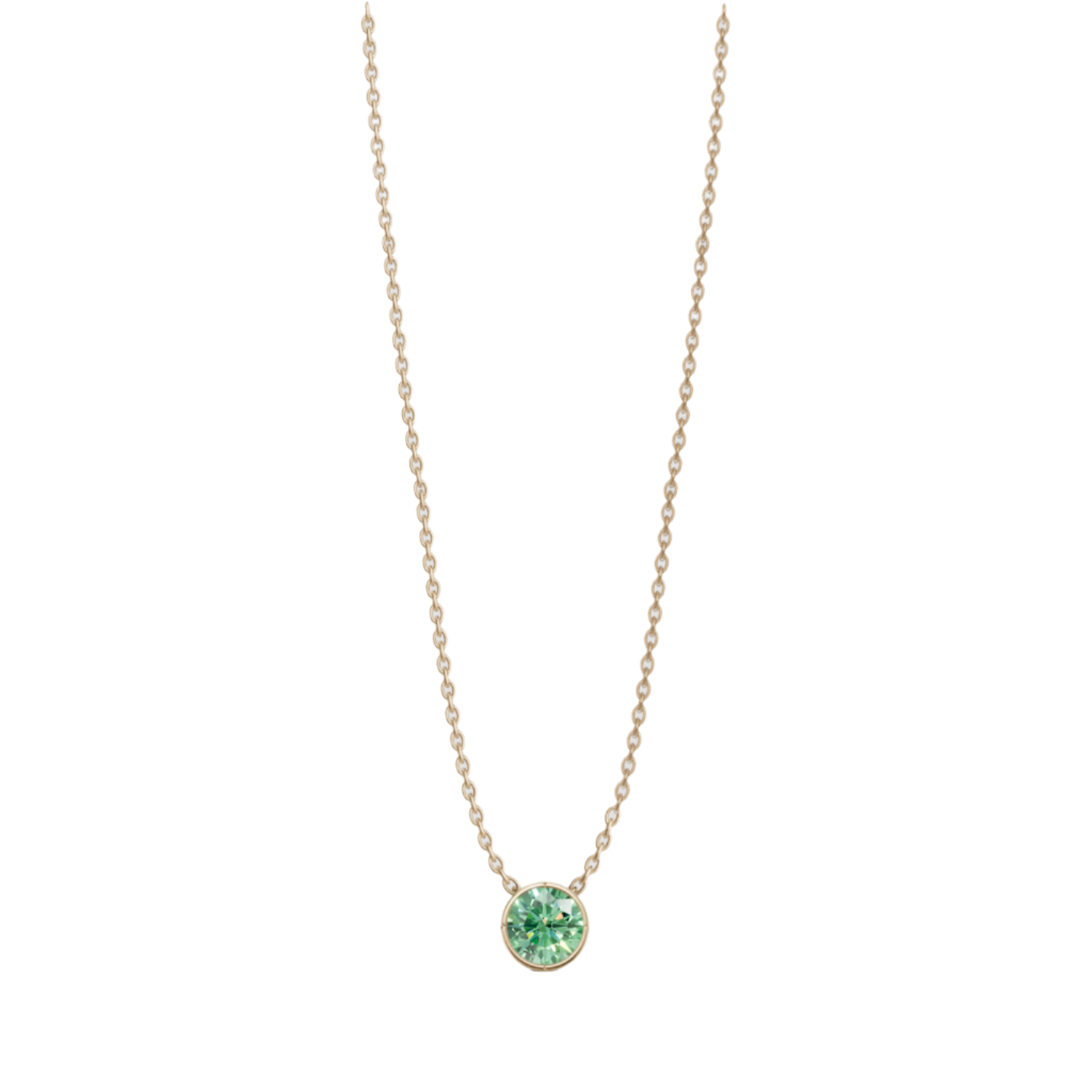 Birthstone Bezel Pendant