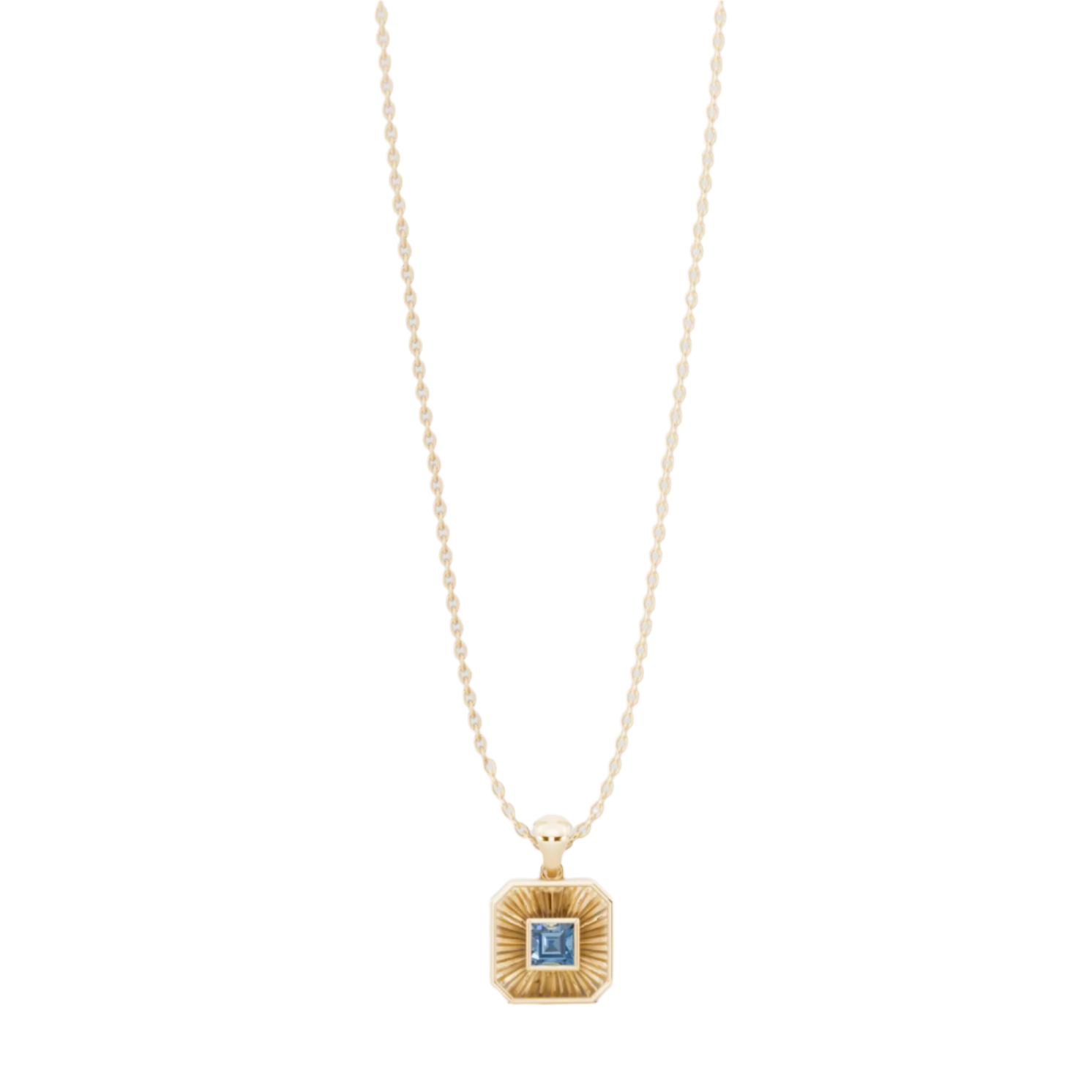 Birthstone Ray Pendant