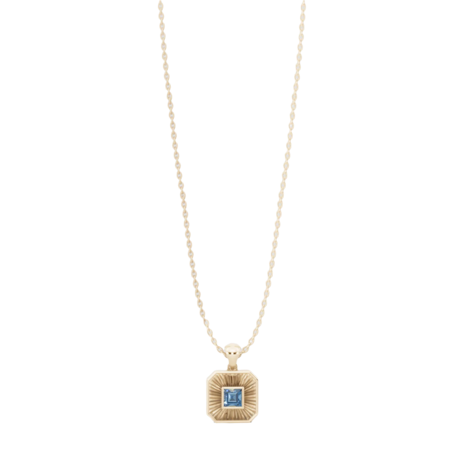 Birthstone Ray Pendant